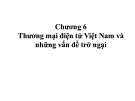 Bài giảng Quản trị rủi ro trong thương mại điện tử: Chương 6 - Thương mại điện tử Việt Nam và những vấn đề trở ngại