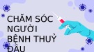 Chăm sóc người bệnh thuỷ đậu