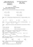 Đề thi học kì 2 môn Toán lớp 7 năm 2022-2023 - Trường TH&THCS Hải Tân, Hải Lăng