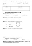 Đề thi học kì 2 môn Toán lớp 1 năm 2022-2023 có đáp án - Trường TH&THCS Hải Chánh
