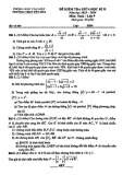 Đề thi giữa học kì 2 môn Toán lớp 9 năm 2023-2024 - Trường THCS Yên Hòa, Cầu Giấy