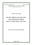 Tóm tắt Luận án Tiến sĩ Kiến trúc: Tổ chức không gian kiến trúc làng gốm truyền thống khu vực miền Trung Việt Nam