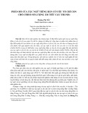 Phân bố của tục ngữ tiếng Hàn có yếu tố chỉ con chó (theo số lượng âm tiết cấu thành)