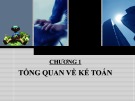 Bài giảng Nguyên lý kế toán: Chương 1 - Tổng quan về kế toán (52 trang)