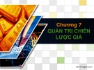 Bài giảng Quản trị marketing: Chương 7 - Quản trị chiến lược giá