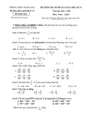 Đề thi giữa học kì 2 môn Toán lớp 8 năm 2023-2024 có đáp án - Trường THCS Quỳnh Xuân, Hoàng Mai