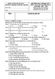 Đề thi học kì 1 môn Giáo dục địa phương lớp 8 năm 2023-2024 có đáp án - Trường TH&THCS Phước Thành, Phước Sơn
