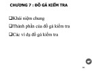 Bài giảng Đồ gá: Chương 7 - TS. Nguyễn Văn Tình