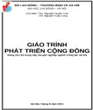 Giáo trình Phát triển cộng đồng: Phần 1