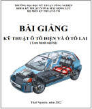 Bài giảng Kỹ thuật ô tô điện và ô tô lai: Phần 2