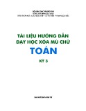 Tài liệu hướng dẫn dạy học xoá mù chữ Toán (Kỳ 3)