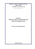 Bài giảng Những vấn đề của xã hội đại cương - Trường Cao đẳng Cộng đồng Kon Tum