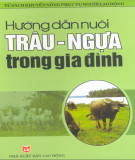 Cẩm nang khuyến nông - Hướng dẫn nuôi trâu và ngựa