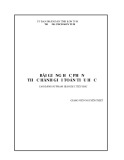 Bài giảng Thực hành giải toán tiểu học - Trường Cao đẳng Cộng đồng Kon Tum