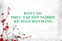 Top 12 báo cáo thực tập tốt nghiệp Kế toán bán hàng hay nhất