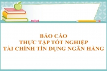 Sưu tầm các đề tài báo cáo thực tập tốt nghiệp Tài chính tín dụng ngân hàng hay nhất